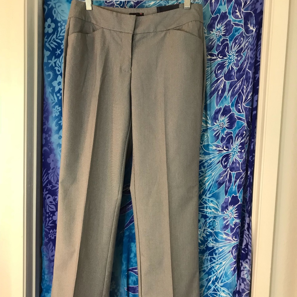 Rafaella B/W Business Slacks Straight Leg NWT